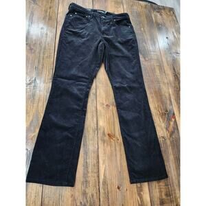 Lauren Ralph Lauren Pants Women’s 14 Corduroy Black Mid Rise Straight Leg